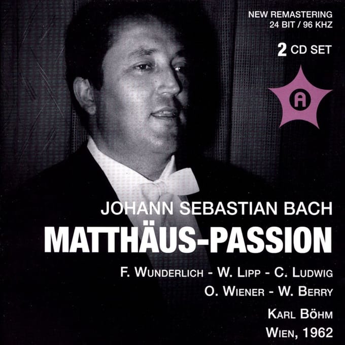 Matthaus Passion (Vienna 18.04.1962)