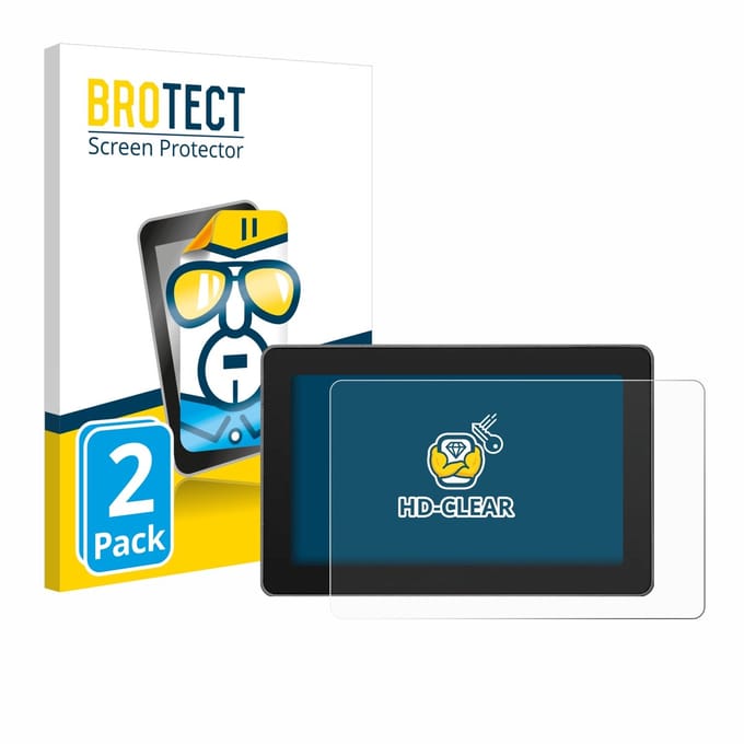 BROTECT - Screenprotector voor SmallHD Indie 5 - Folie Beschermfolie transparant 2 Stuks