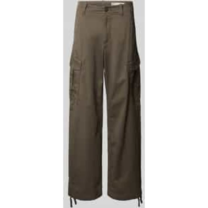 Loose fit cargobroek van katoenmix