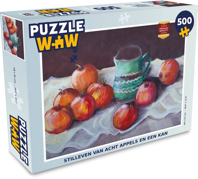 Puzzel Appels - Rood - Groen - Legpuzzel - Puzzel 500 stukjes