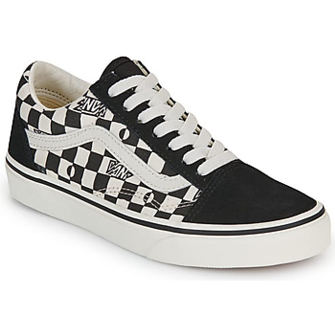 Vans  Lage Sneakers Old Skool Geo Check Black