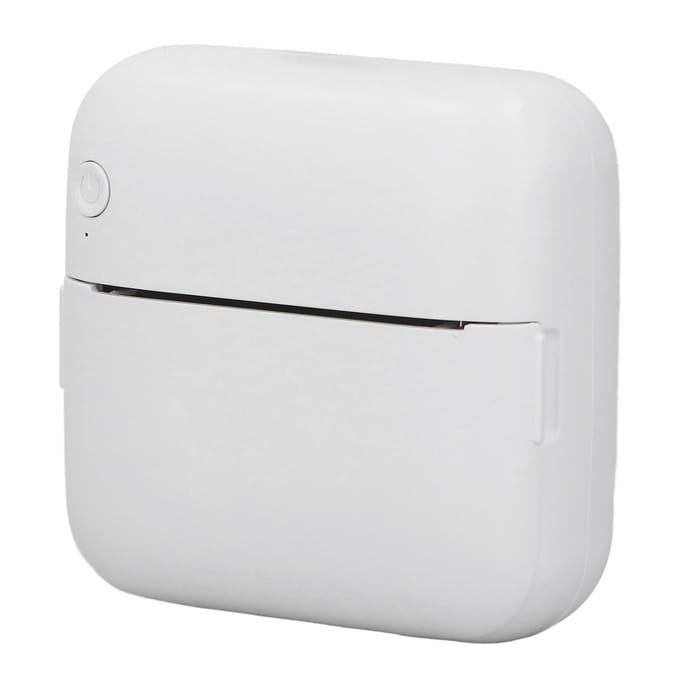 Mini Printer Wit Mini Zakprinter Bluetooth Thermische Labelprinter voor Foto Afbeelding Thuis
