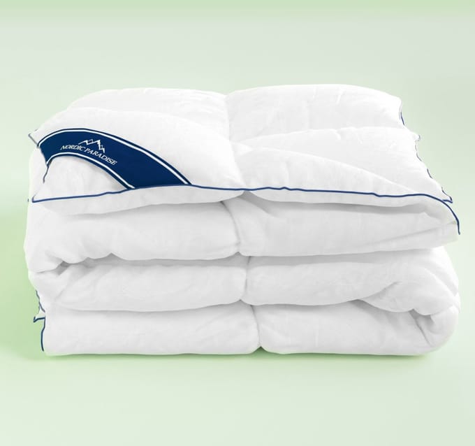 Nordic Paradise - Lightweight Donzen Dekbed - 90% Franse eendendons - 140x220 cm - Extra Warm - Winter