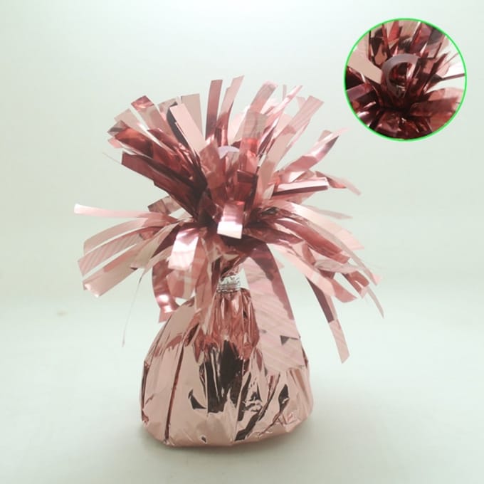Ballongewicht goud-roze 170 gr - .