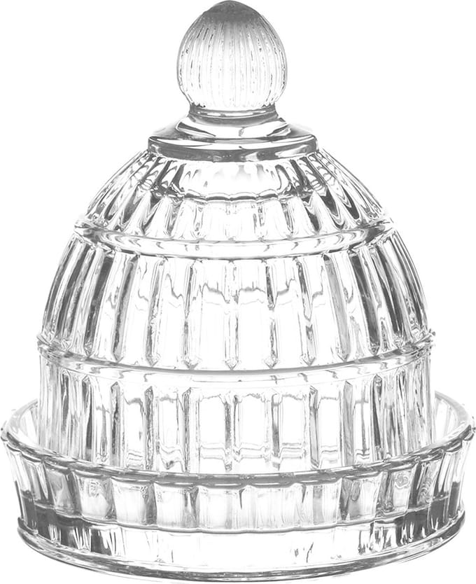 Clayre & Eef Stolp Ø 9x10 cm Transparant Glas