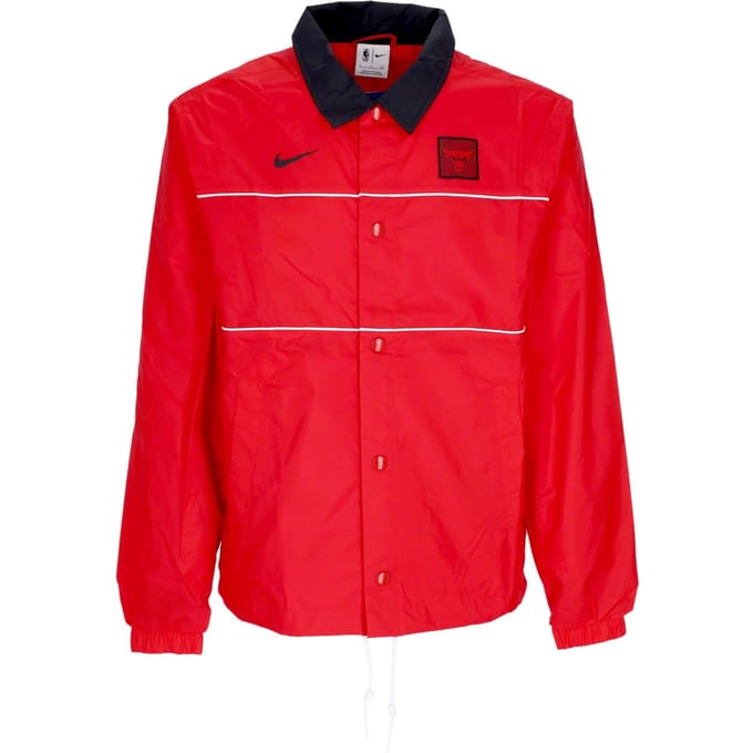 Coachjack Nba Courtside Ltwt-jack voor heren Chibul University Rood/zwart/wit