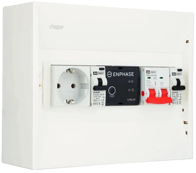 EMAT PV-verdeler type A1 20A met Enphase relais (85017020)