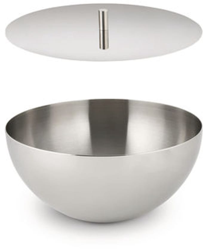 Alessi Rocc Bowl S - Container zonder kaars - Small - RVS