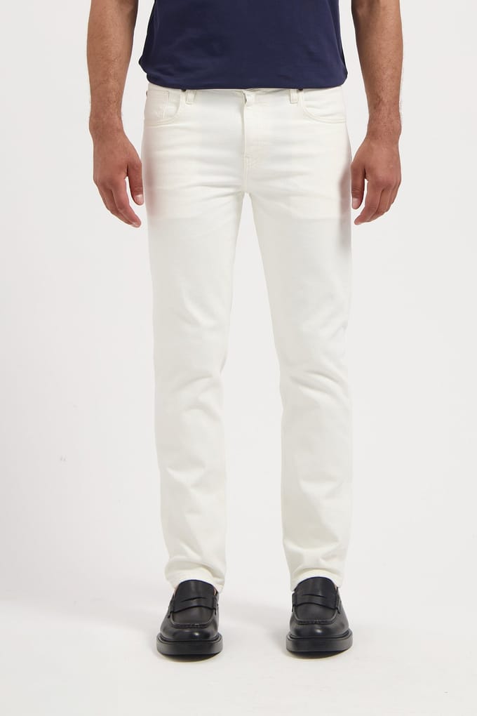 Mud Jeans Bryce Mid Straight Natural Taglia: W32L32 | Jeans straight fit Outlet | Uomo