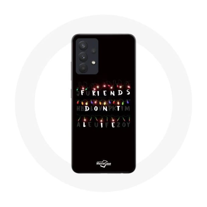 Coque pour Samsung Galaxy A13 4G / A13 4G Lite Stranger Things Affiche Friends Don't Lie Joyeux noël