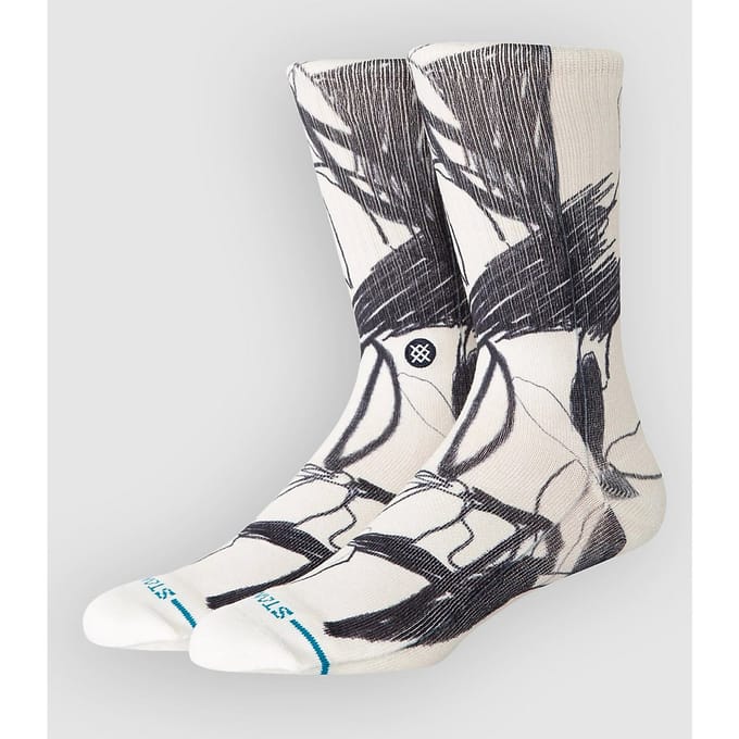 Stance Art Studio Crew Socks wit