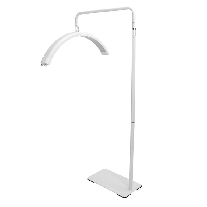 Schoonheidssalon LED Licht 28 Inch Halve Maanvormig Invullicht Instelbare Kleurtemperatuur Helderheid US PLUG white