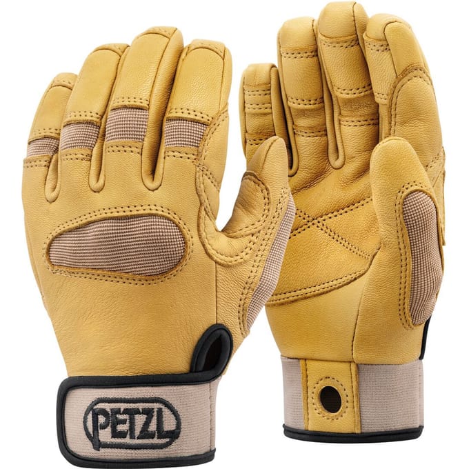 Petzl CORDEX PLUS M Beige – Middelzware zeker- en abseilhandschoenen