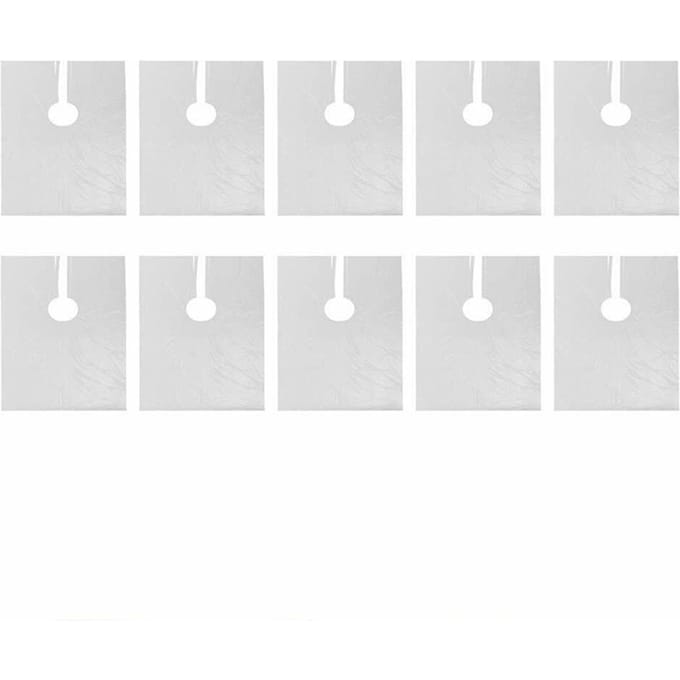 100 stuks Wegwerp Salon Schort Cape Kittel Waterdichte Haarkniphoes voor Thuis Kappersgereedschap wit