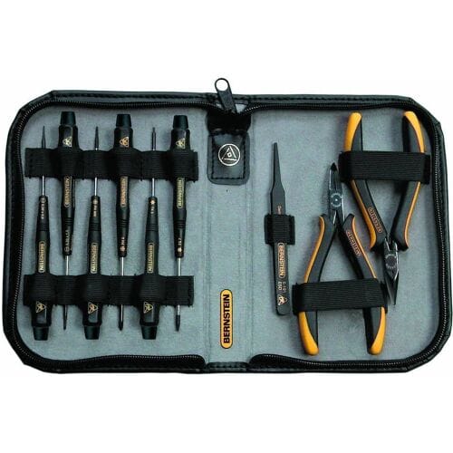 BERNSTEIN Tools for Electronics Gereedschapstas, leeg ESD (l x b x h) 190 x 135 x 35 mm