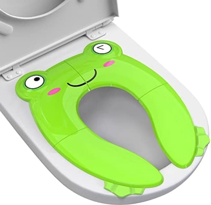 PromoHome Opvouwbaar Kinder Toiletzitje - Antislip & Draagbaar