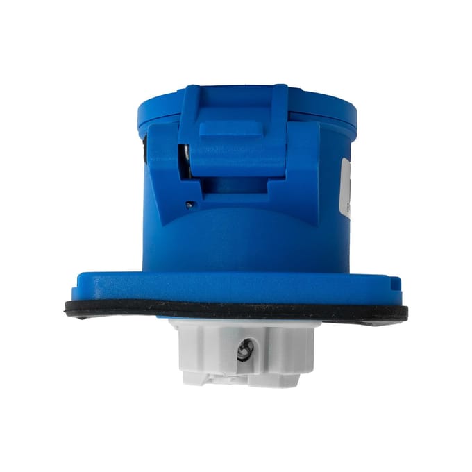 Prise Murale de Puissance Droite Cee 3P 16A 230V Ip44 70X70Mm Industrielle