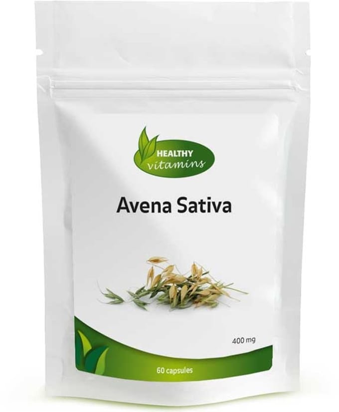 Healthy Vitamins Avena Sativa Extract - 60 Capsules - 400 mg