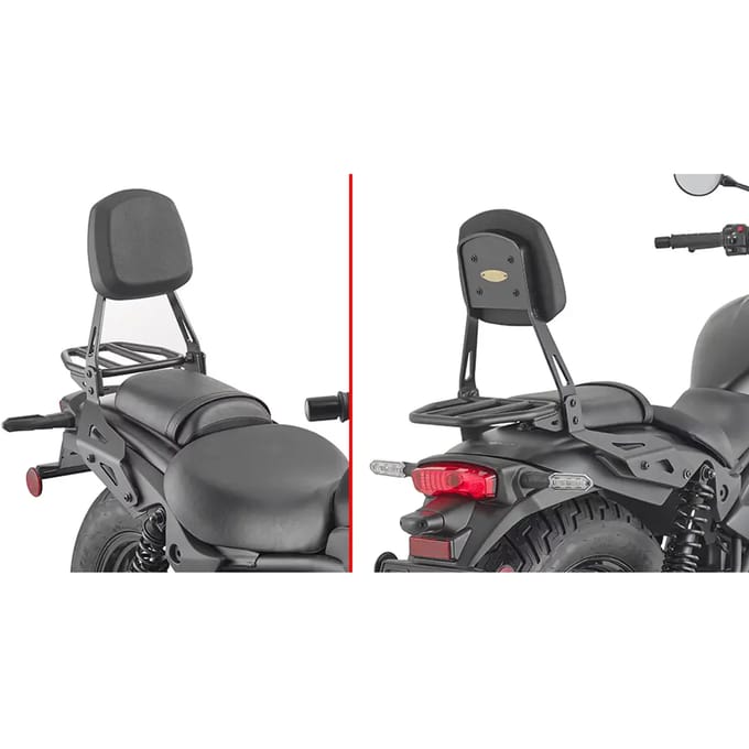 Motorfiets rugleuning Givi Kawasaki Eliminator 500