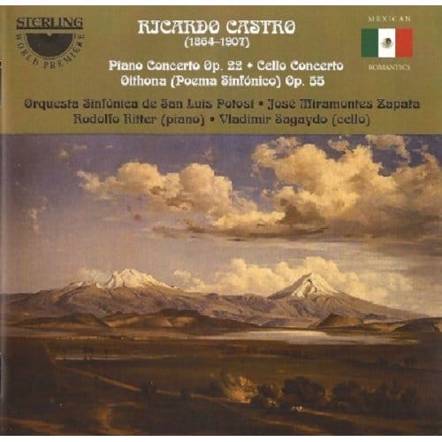 Orquestra Sinfónica de San Luis Potosi - Castro: Piano Concerto Op 22 (CD)