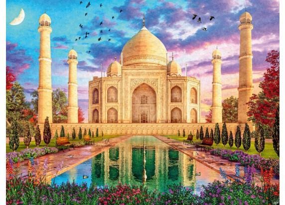 Ravensburger puzzel Betoverende Taj Mahal - Legpuzzel - 1500 stukjes