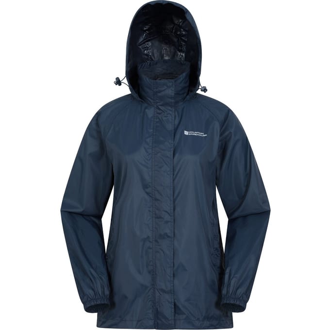 Mountain Warehouse Dames/Dames Pakka II Waterdichte Jas (Marine)