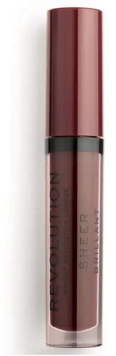 Makeup Revolution - Transparante Glanzende Lipgloss - 148 Plum