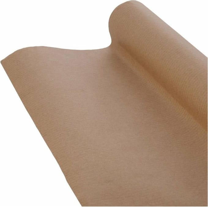 Benza cadeaupapier - inpakpapier - Bruin - 70 cm x 5 meter per rol - 8 rollen