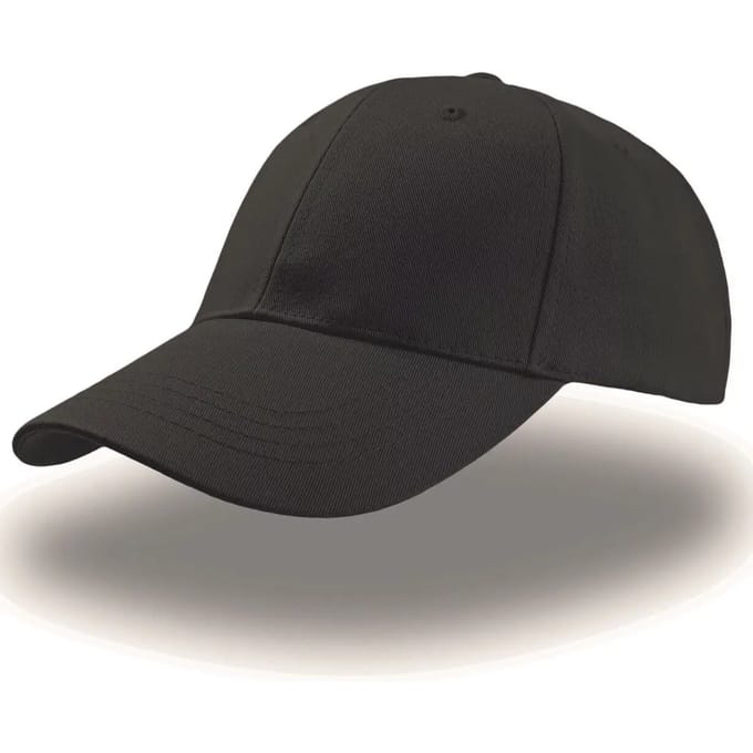 Atlantis Headwear Zoom Cap AT608 - Black - One size