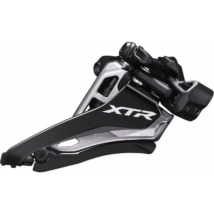 Set voor dubbele voorderailleur Shimano Xtr FDM9100M Side Swing