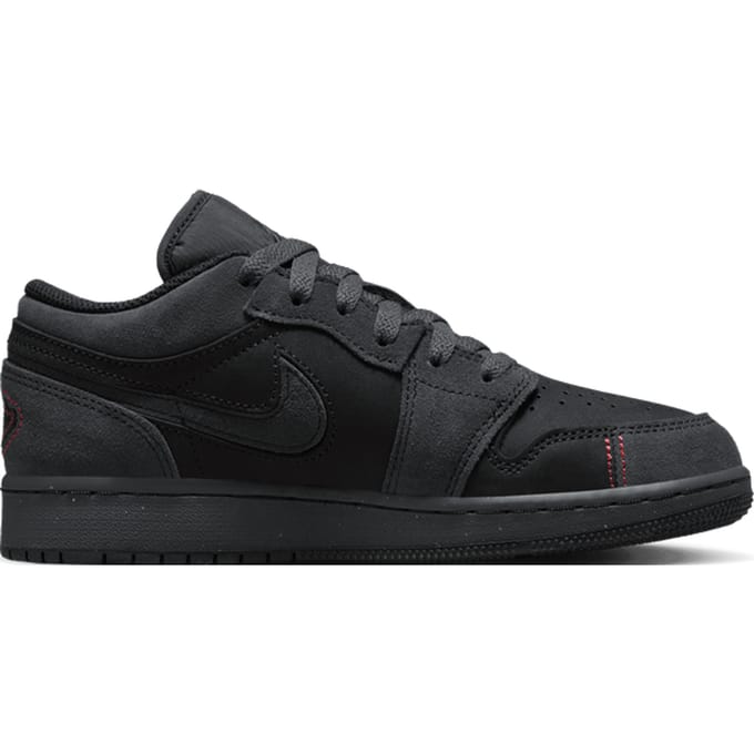 Jordan AJ1 Low Kindersneakers - Grijs - Maat 38 - Mesh/Synthetisch