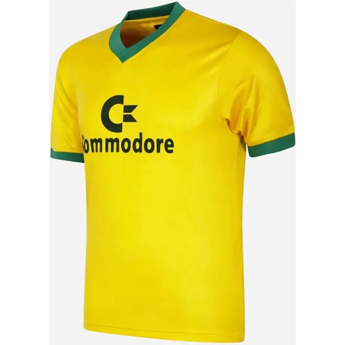 COPA - Bayern München 1986 - Retro Voetbalshirt - Heren - Geel - M