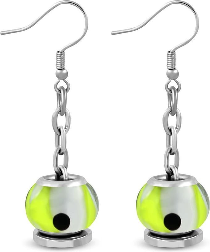 Montebello Oorbellen Gerdi ECJ047 - 316L Staal - Bedel - ∅13mm - 32mm