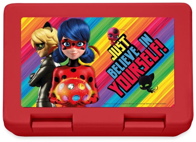 Miraculous Just Believe In Yourself Ladybug Broodtrommel Lunchbox