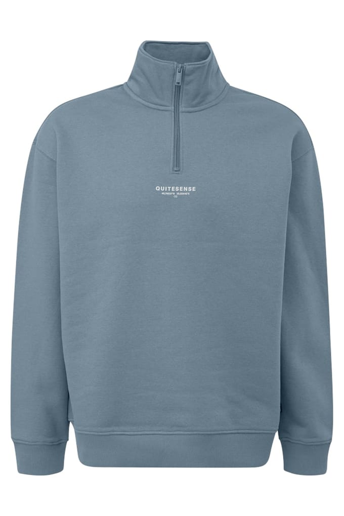 s.Oliver -qs Sweaters Blue Grey Maat: S | Sweaters Outlet | Heren | Blauw