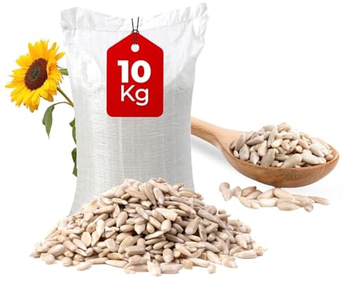 10kg Zonnebloemzaadjes - Voedsel voor vogels