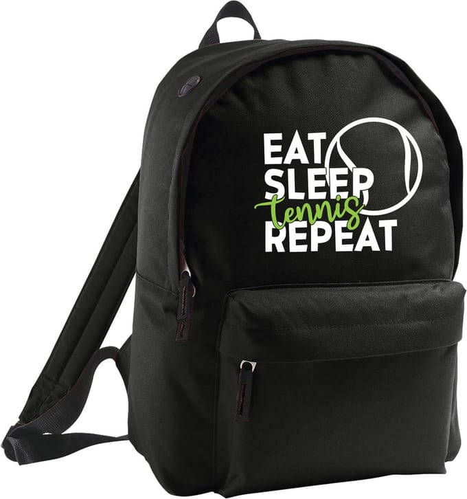 Rugtas Eat Sleep Tennis Repeat