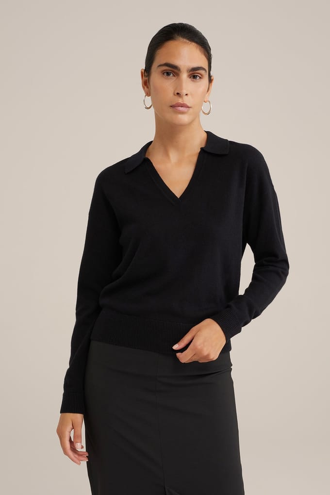 WE Fashion Knitted Pullover Black Taglia: M | Maglioni a maglia Outlet | Donna | Nero