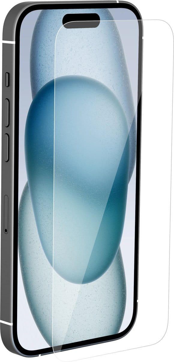BeHello iPhone 15 High impact glass screen protector