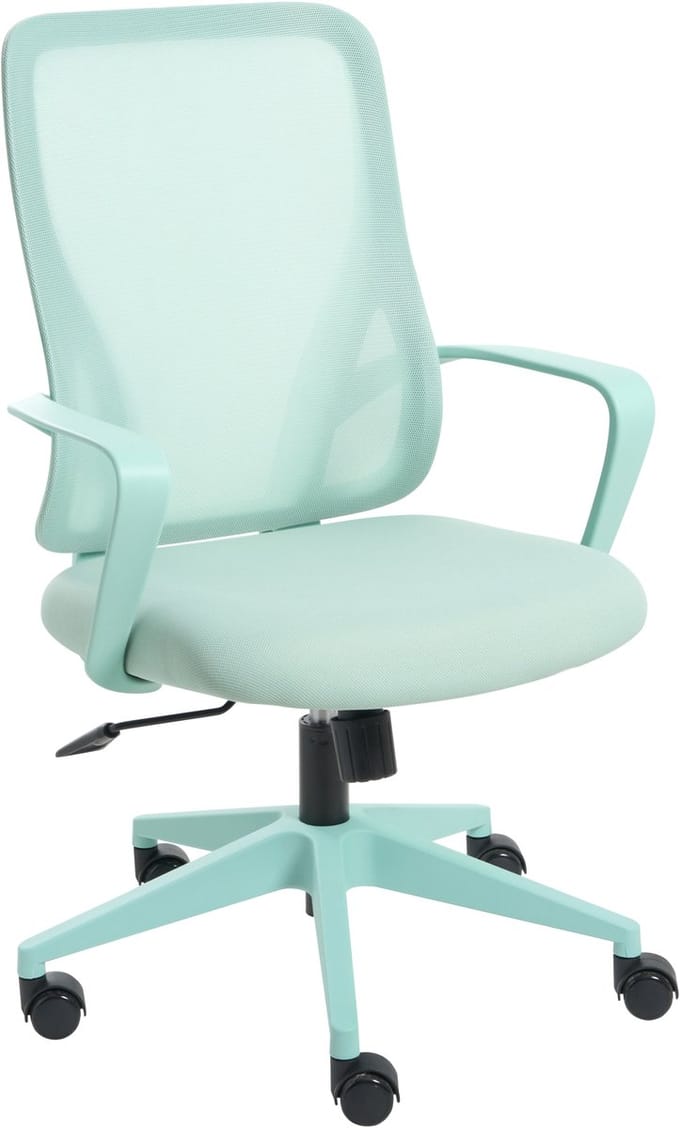 LUMA - Bureaustoel - Mintgroen - Mesh