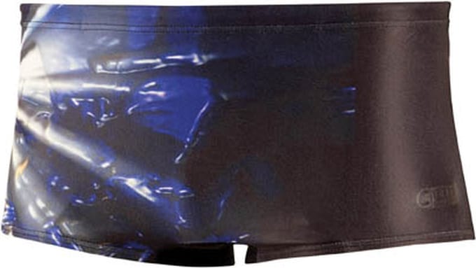 Beco Zwembroek Competition Heren Polyester Zwart/blauw Maat S