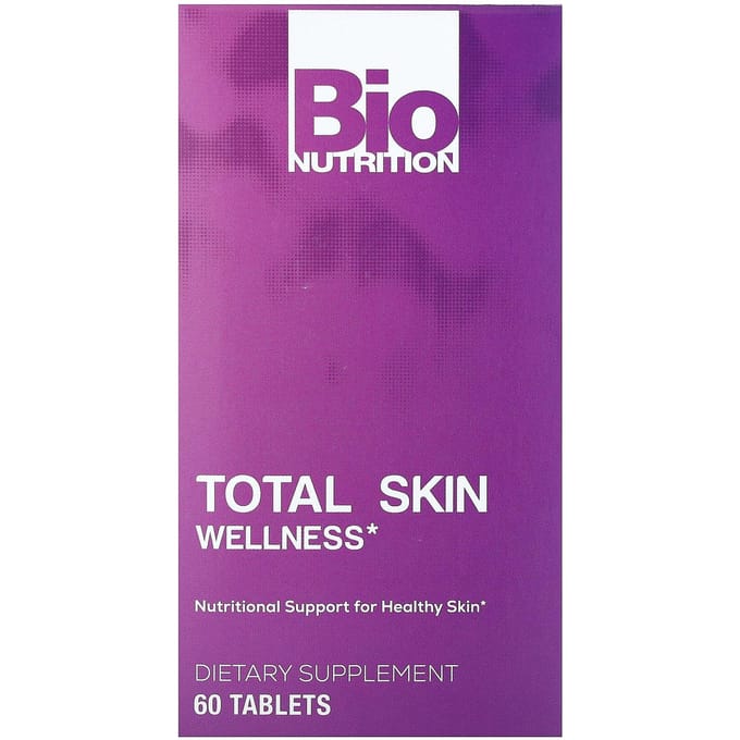 Bio Nutrition, Bien-être total de la peau, 60 comprimés