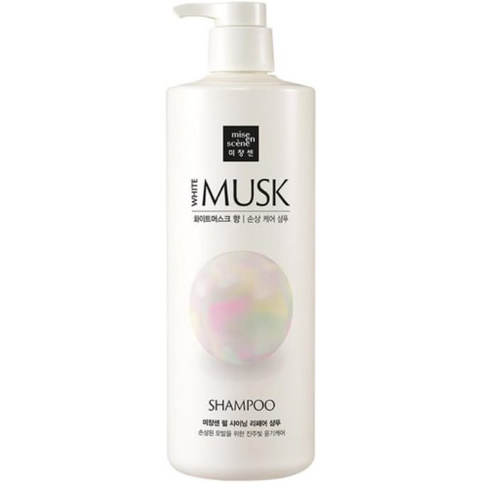 Mise En Scene Pearl Shining Repair White Musk Shampoo 1000ml white