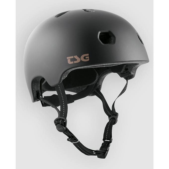 TSG Meta Solid Color Kids Helm zwart