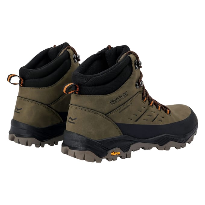 Regatta Heren Blake Wandelschoenen (Olijfgroen)