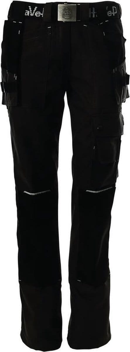 HAVEP 80029 Werkbroek Charcoal/zwart 42