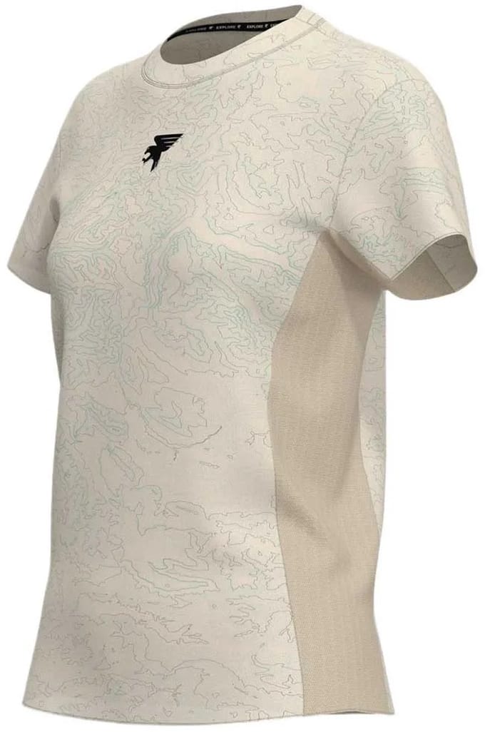 Joma Explorer Helium T-shirt Met Korte Mouwen Beige S Vrouw
