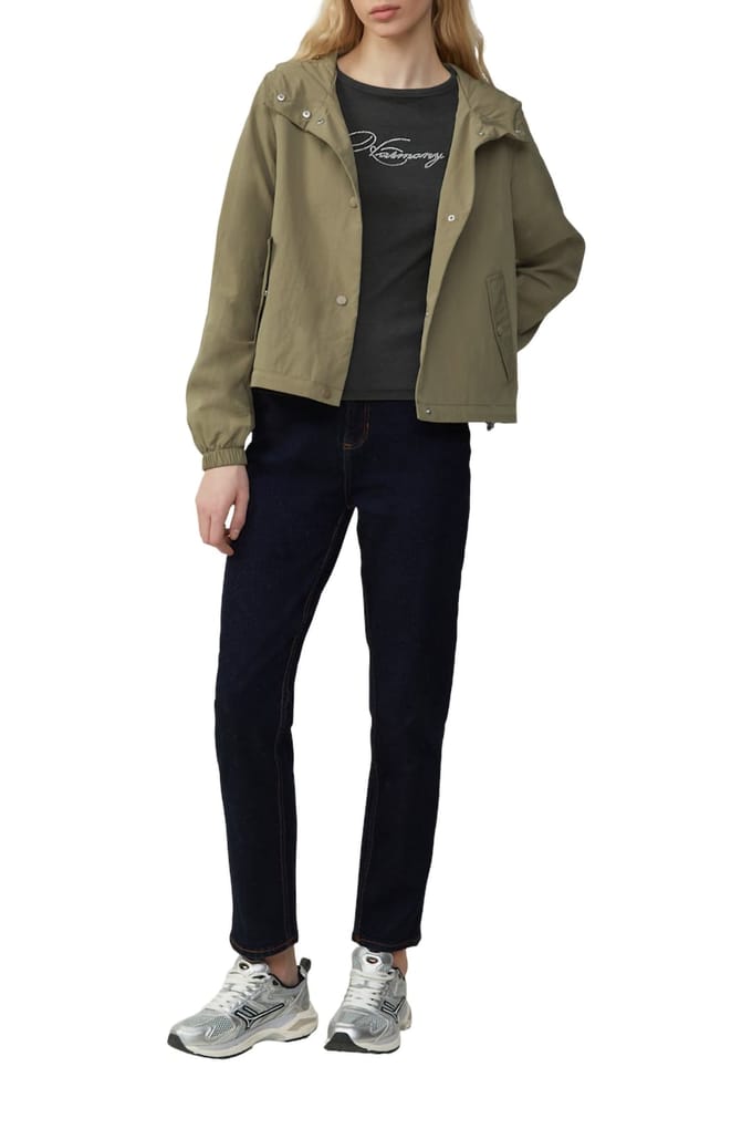 s.Oliver -qs Jackets Outdoor Green Größe: M | Cropped-Jacken Outlet | Damen | Grün