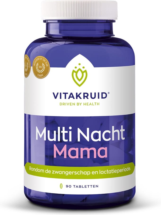 Vitakruid Multi Nacht mama Voedingssupplement - 90 tabletten