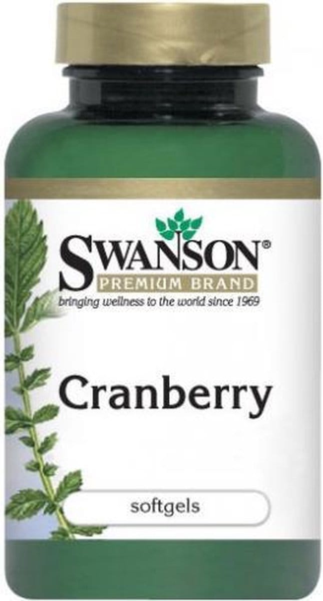 Swanson Health Cranberry Capsules - 180 softgels